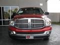 2008 Flame Red Dodge Ram 1500 Big Horn Edition Quad Cab  photo #2