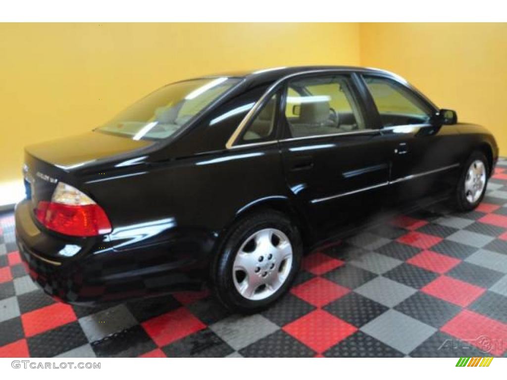 2004 Avalon XL - Black / Taupe photo #6