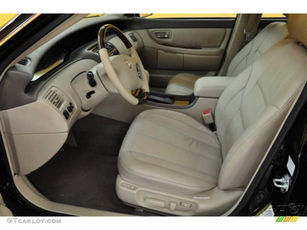 2004 Avalon XL - Black / Taupe photo #11