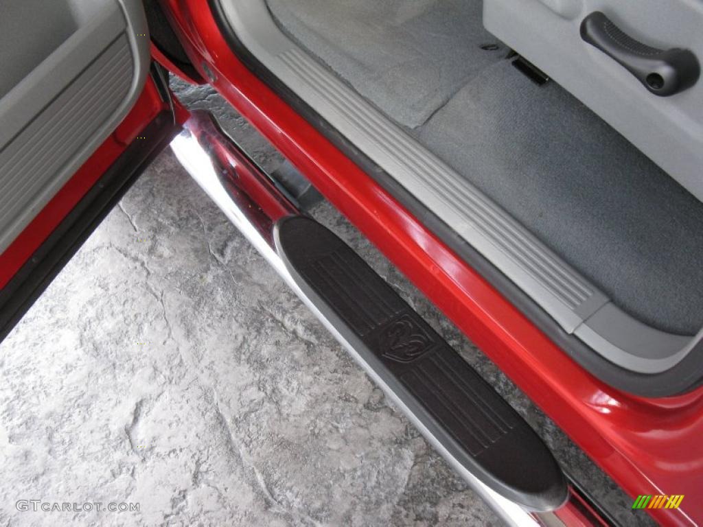 2008 Ram 1500 Big Horn Edition Quad Cab - Flame Red / Medium Slate Gray photo #15