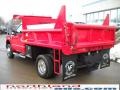 2008 Bright Red Ford F350 Super Duty XLT Regular Cab 4x4 Dump Truck  photo #10