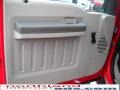 2008 Bright Red Ford F350 Super Duty XLT Regular Cab 4x4 Dump Truck  photo #13