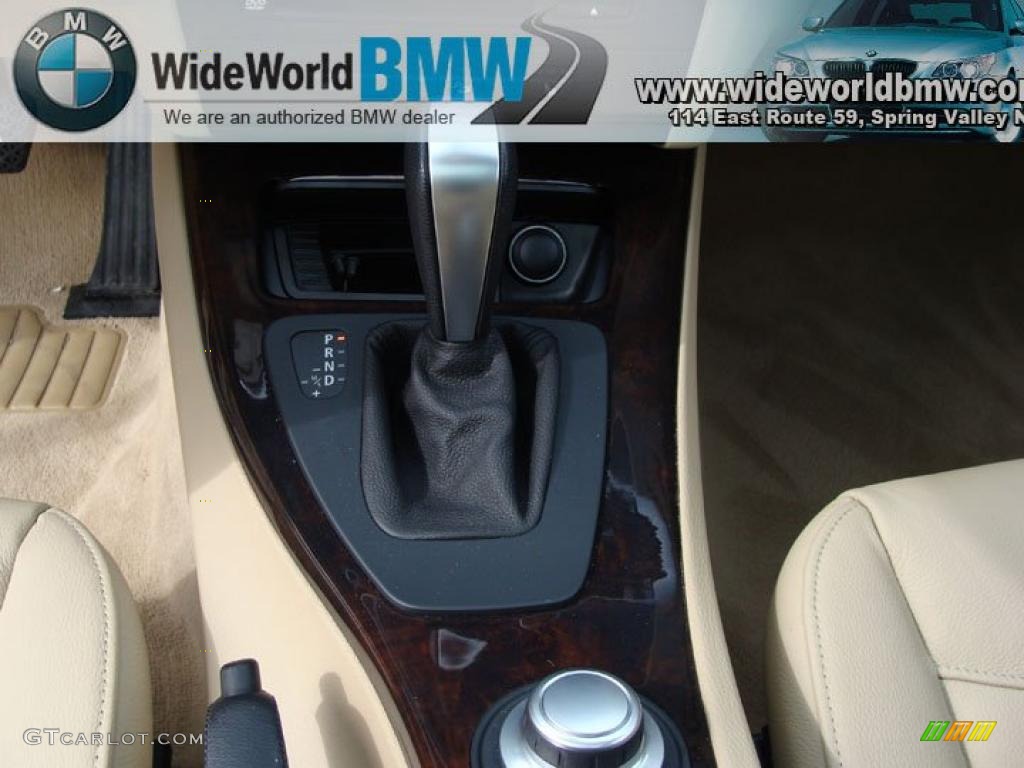 2008 3 Series 328xi Wagon - Alpine White / Beige photo #14
