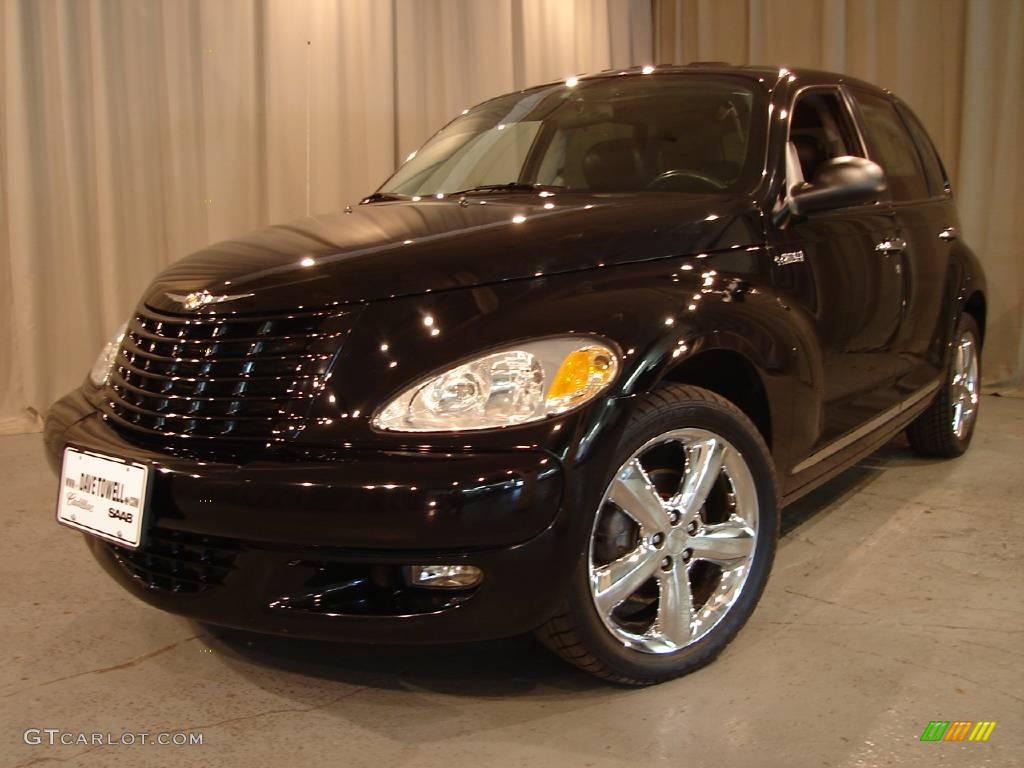 2004 PT Cruiser GT - Black / Dark Slate Gray photo #1