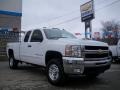 2007 Summit White Chevrolet Silverado 2500HD LT Extended Cab 4x4  photo #3