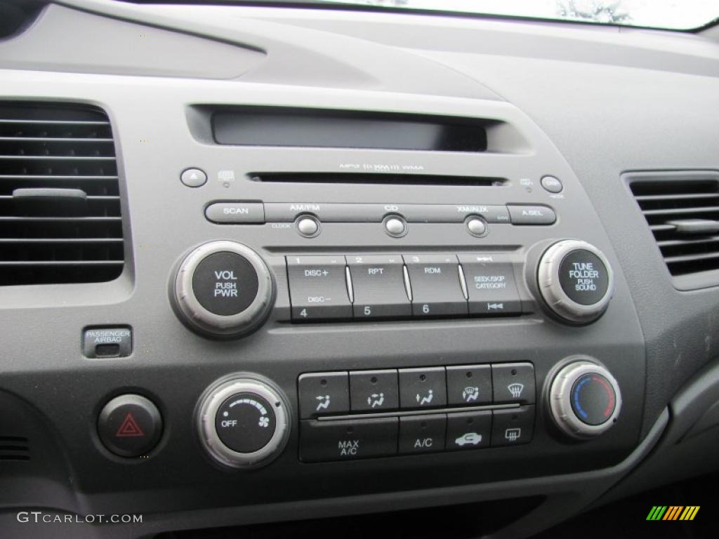 2007 Civic EX Sedan - Galaxy Gray Metallic / Gray photo #16