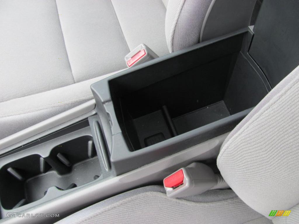 2007 Civic EX Sedan - Galaxy Gray Metallic / Gray photo #17