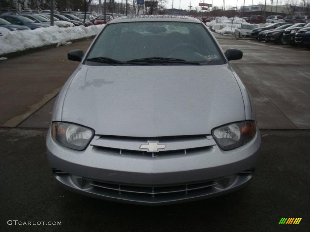 2003 Cavalier Coupe - Ultra Silver Metallic / Graphite Gray photo #6