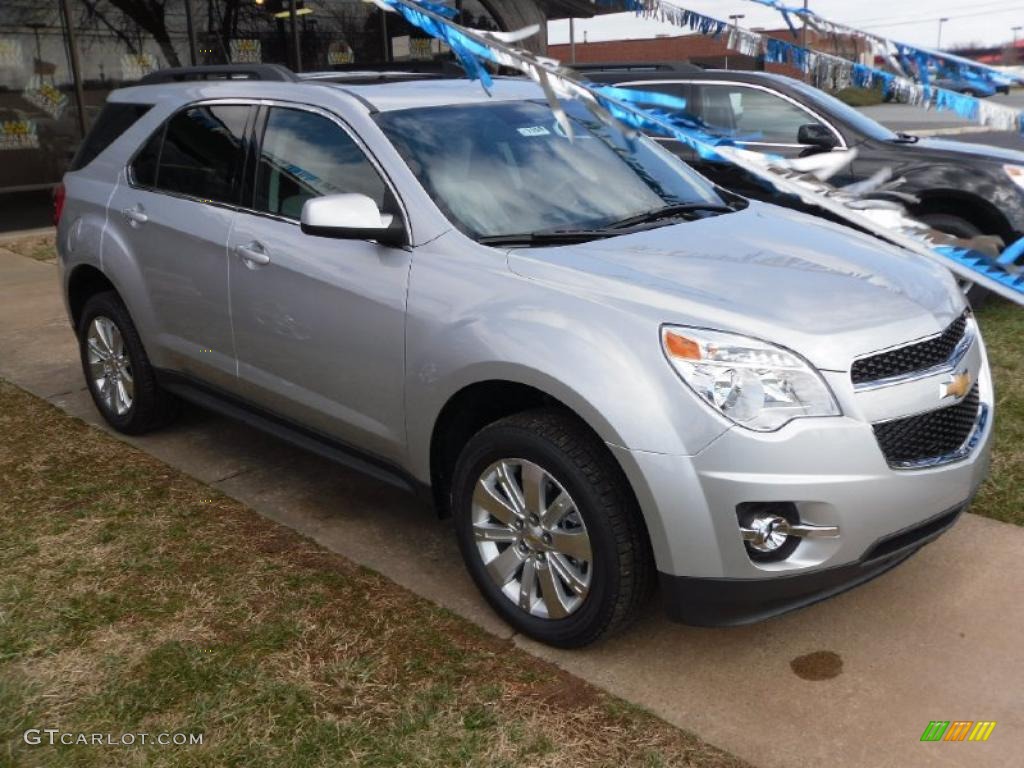 2010 Equinox LT - Silver Ice Metallic / Jet Black/Light Titanium photo #5