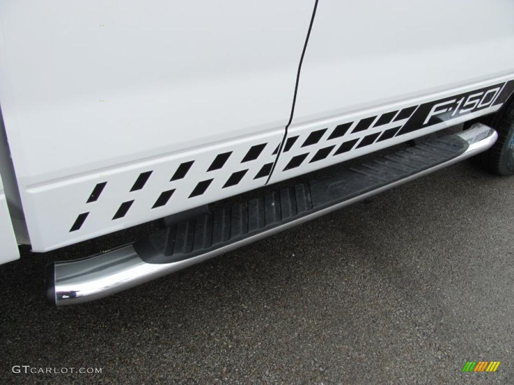 2006 F150 XLT SuperCab 4x4 - Oxford White / Medium/Dark Flint photo #5