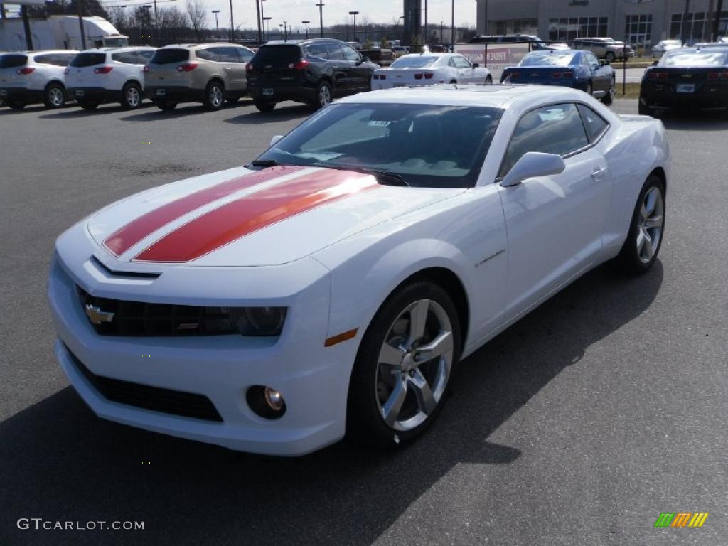 2010 Camaro SS/RS Coupe - Summit White / Black photo #1