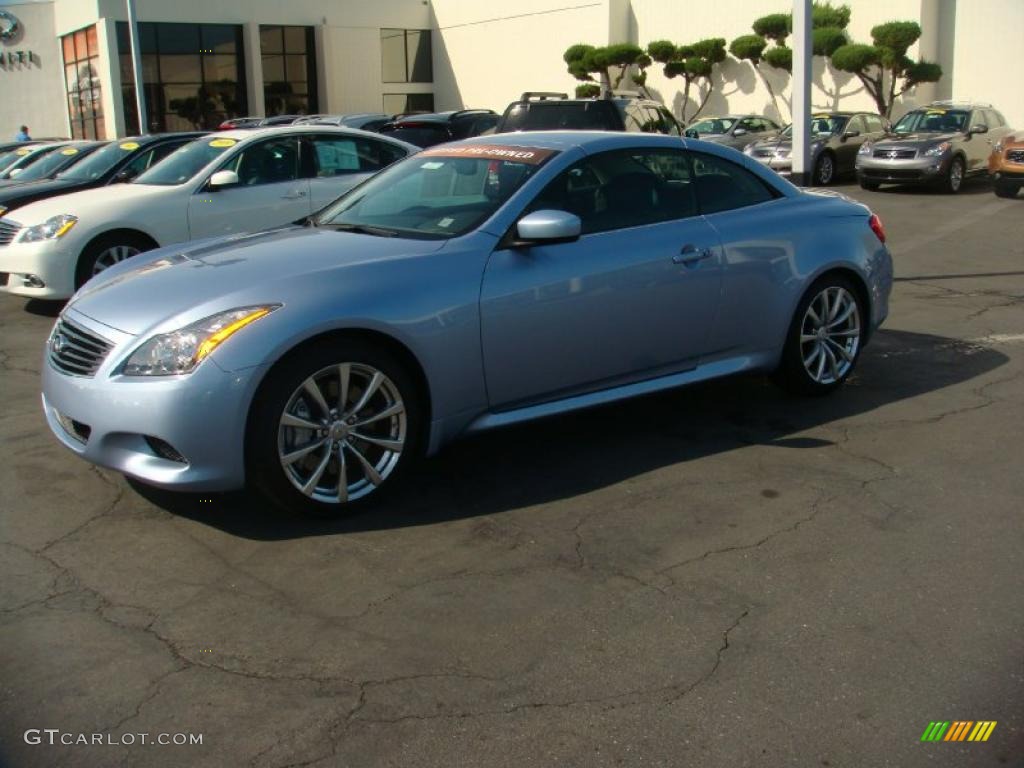 Pacific Sky Metallic 2009 Infiniti G 37 S Sport Convertible Exterior Photo #26375498