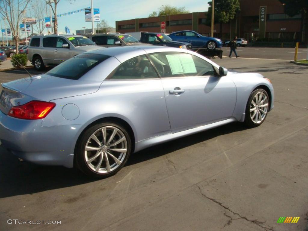 Pacific Sky Metallic 2009 Infiniti G 37 S Sport Convertible Exterior Photo #26375562