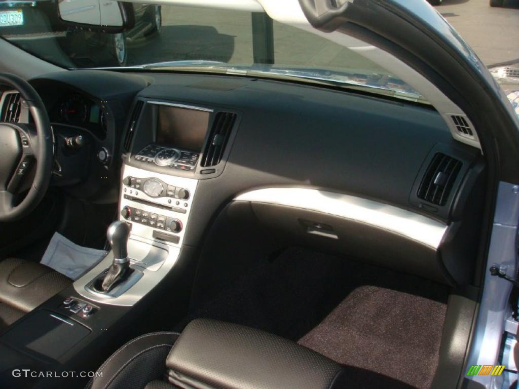 2009 Infiniti G 37 S Sport Convertible Graphite Dashboard Photo #26375702