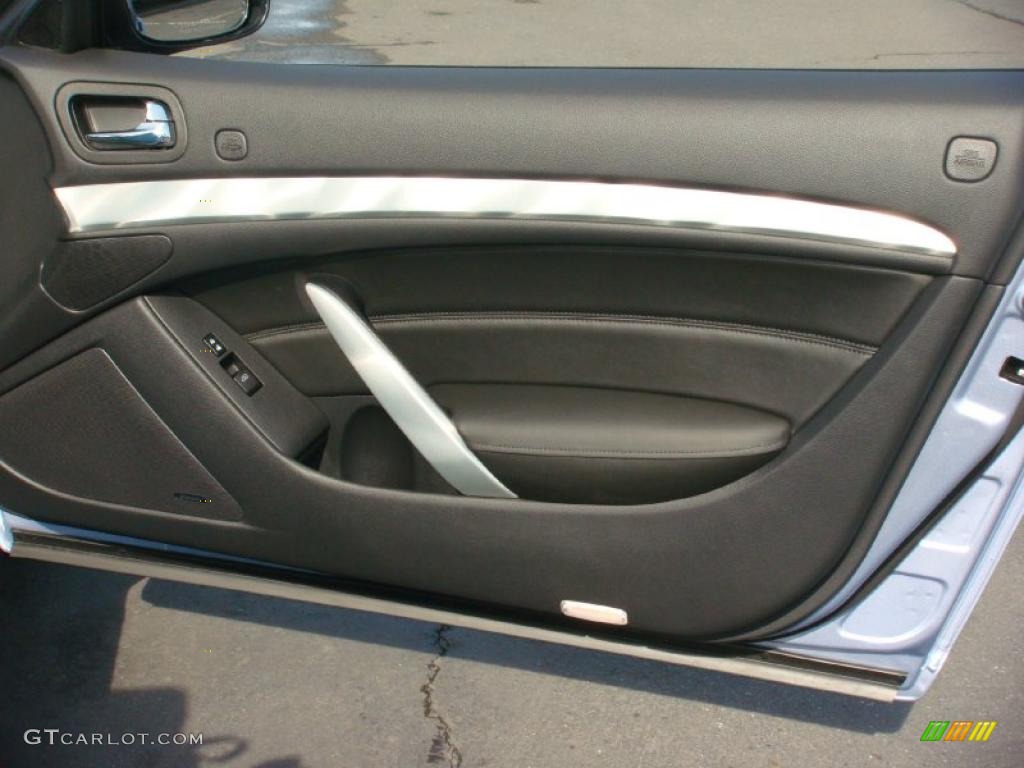 2009 Infiniti G 37 S Sport Convertible Graphite Door Panel Photo #26375746