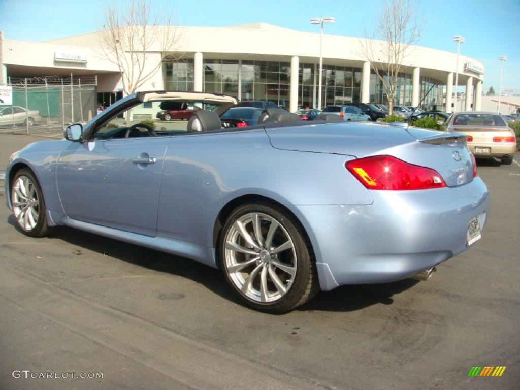 Pacific Sky Metallic 2009 Infiniti G 37 S Sport Convertible Exterior Photo #26375762