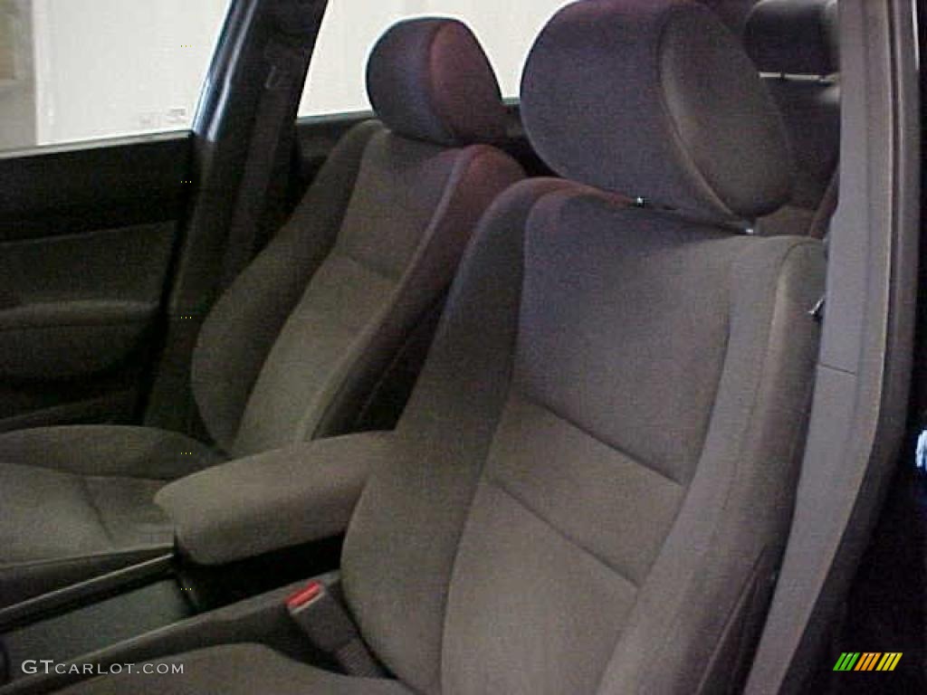 2007 Civic LX Sedan - Nighthawk Black Pearl / Gray photo #10