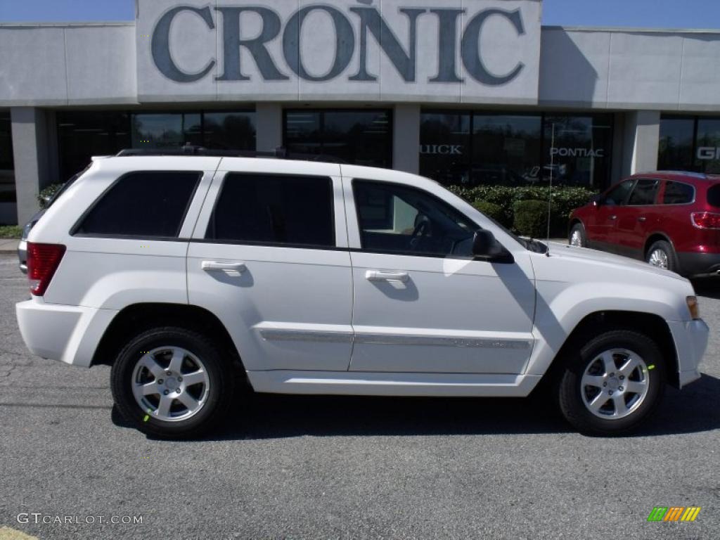 2010 Grand Cherokee Laredo - Stone White / Dark Slate Gray photo #1