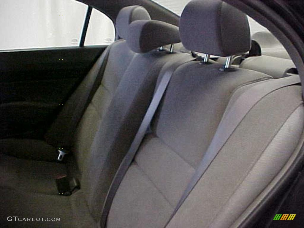2007 Civic LX Sedan - Nighthawk Black Pearl / Gray photo #14