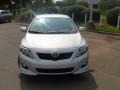 2010 Classic Silver Metallic Toyota Corolla S  photo #2