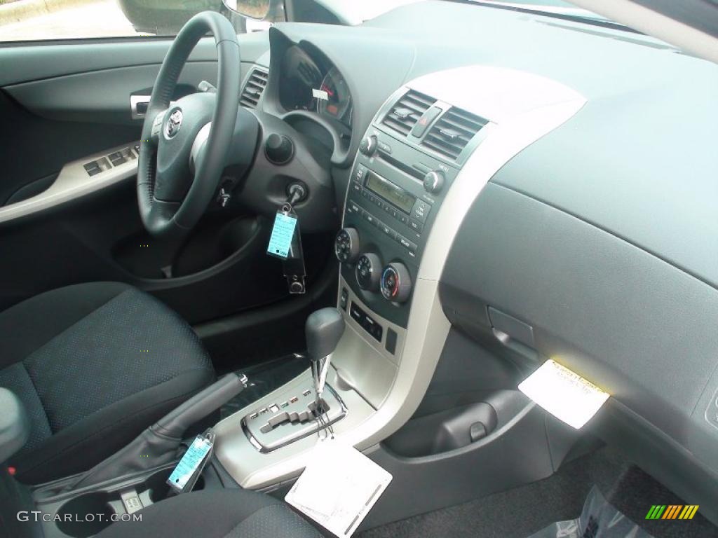 2010 Corolla S - Classic Silver Metallic / Dark Charcoal photo #9