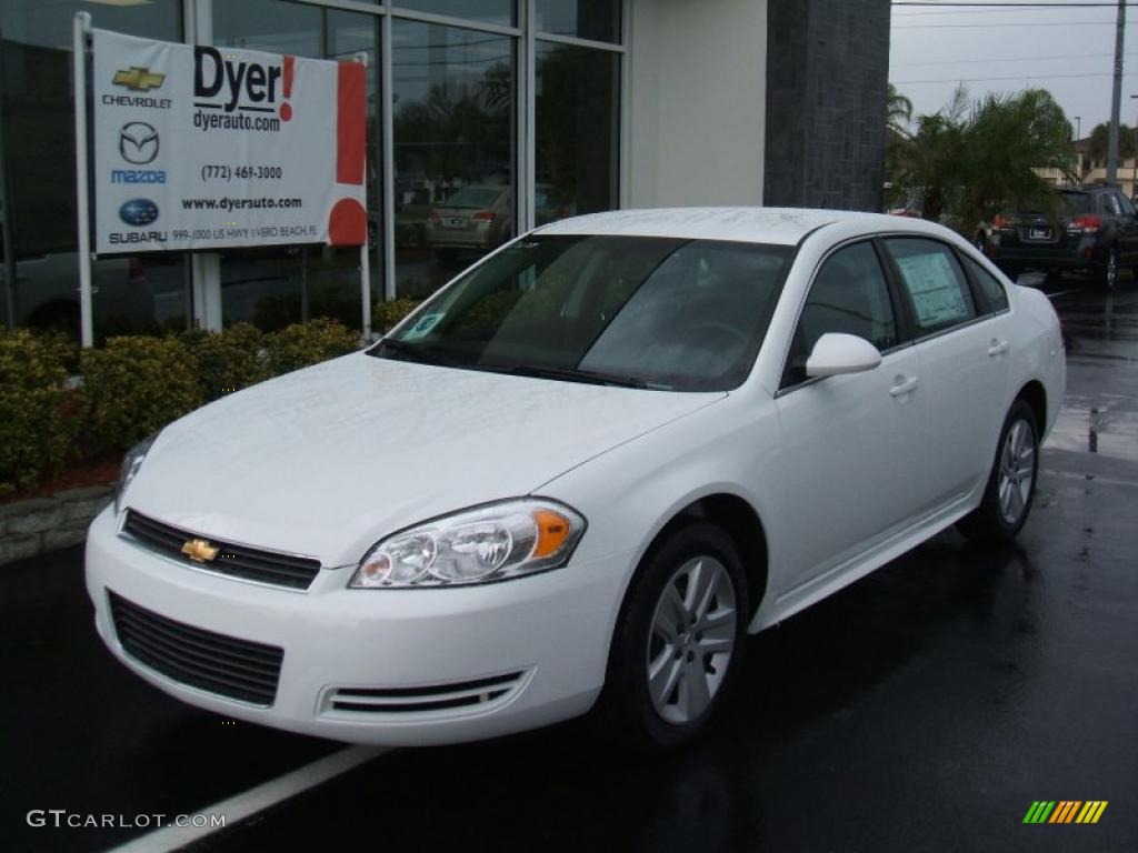 2010 Impala LS - Summit White / Ebony photo #1