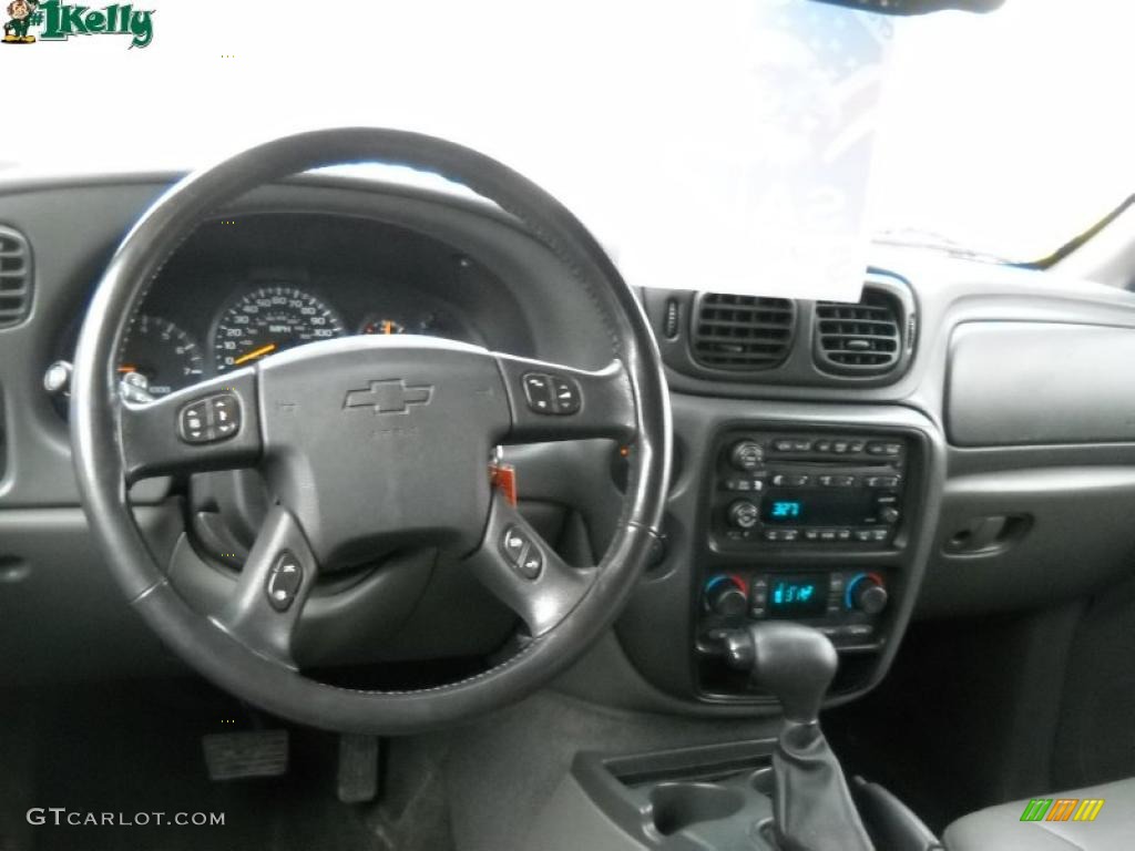 2003 TrailBlazer LT 4x4 - Dark Gray Metallic / Dark Pewter photo #12