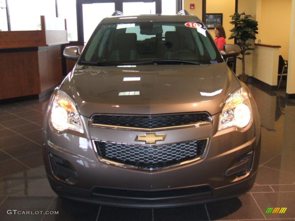 2010 Equinox LT - Mocha Steel Metallic / Jet Black photo #2