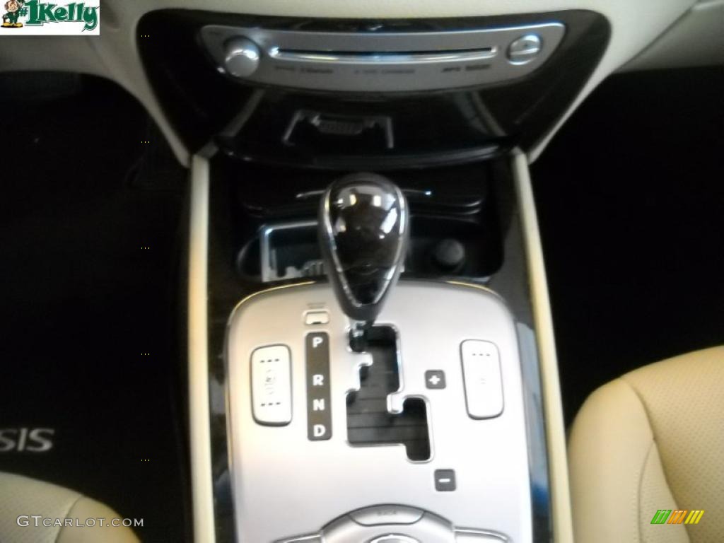 2009 Genesis 3.8 Sedan - Cabernet Red Pearl / Beige photo #17