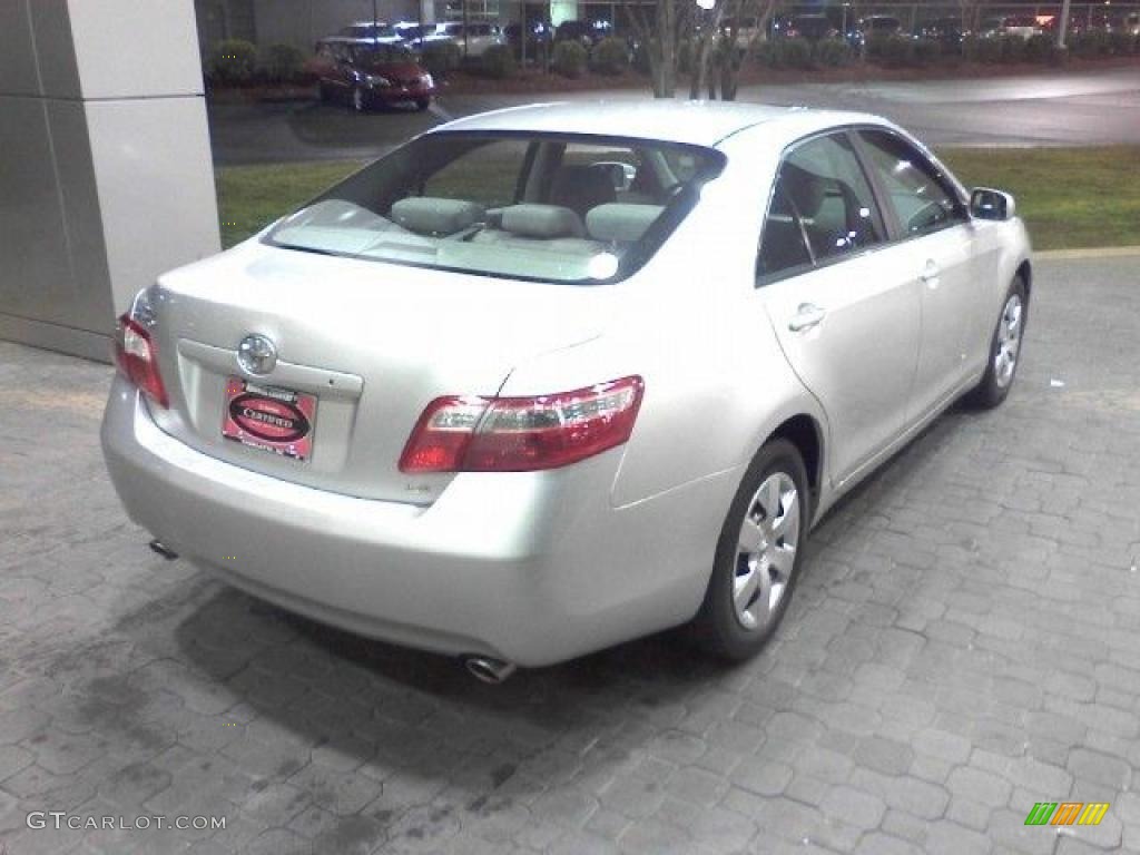 2008 Camry LE V6 - Classic Silver Metallic / Ash photo #16