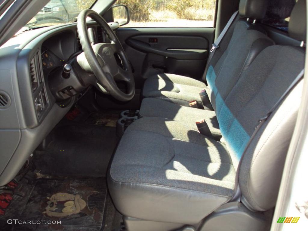 2003 Silverado 1500 Regular Cab - Summit White / Dark Charcoal photo #4