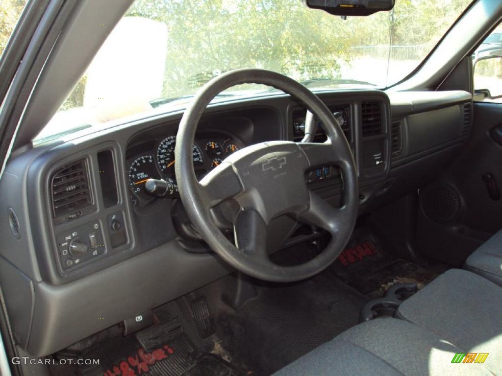 2003 Silverado 1500 Regular Cab - Summit White / Dark Charcoal photo #5