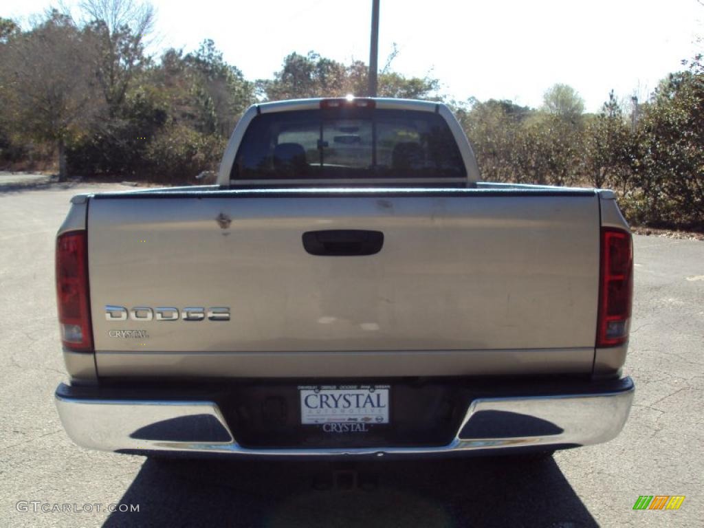 2002 Ram 1500 SLT Quad Cab - Light Almond Pearl / Taupe photo #7