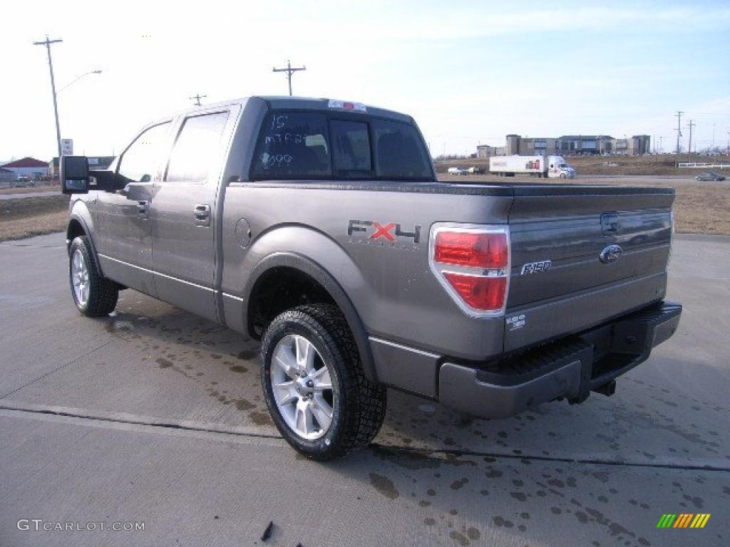 2010 F150 FX4 SuperCrew 4x4 - Sterling Grey Metallic / Black photo #5