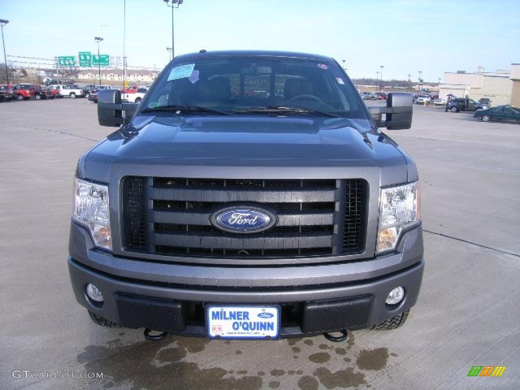 2010 F150 FX4 SuperCrew 4x4 - Sterling Grey Metallic / Black photo #8
