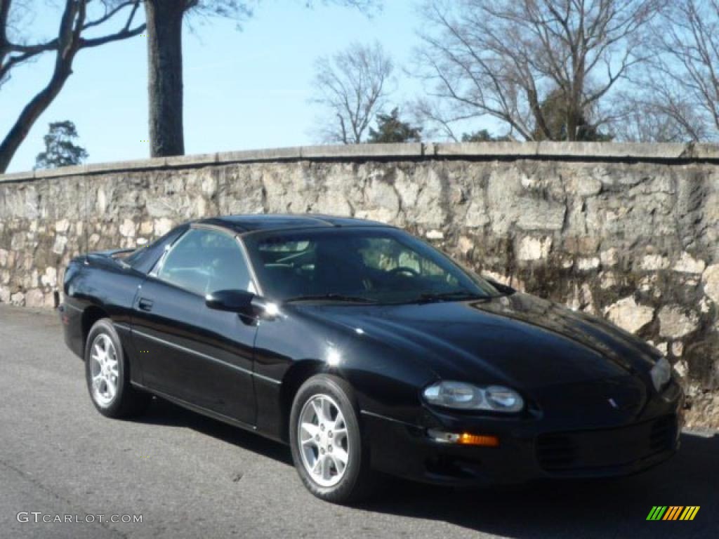 2002 Camaro Coupe - Onyx Black / Ebony Black photo #1