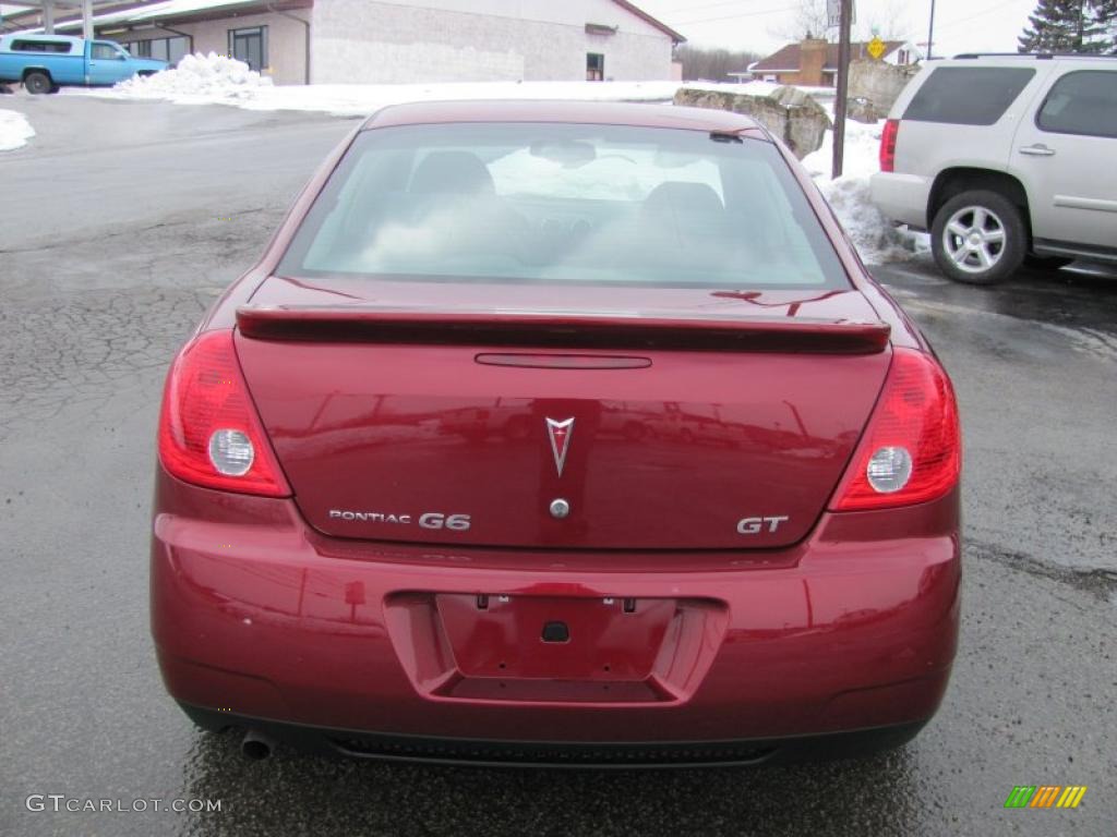 2010 G6 GT Sedan - Performance Red Metallic / Ebony photo #5
