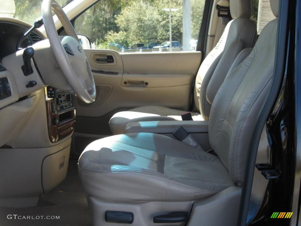 2001 Windstar SEL - Black / Medium Parchment photo #9