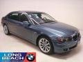 2007 Monaco Blue Metallic BMW 7 Series 750Li Sedan  photo #1