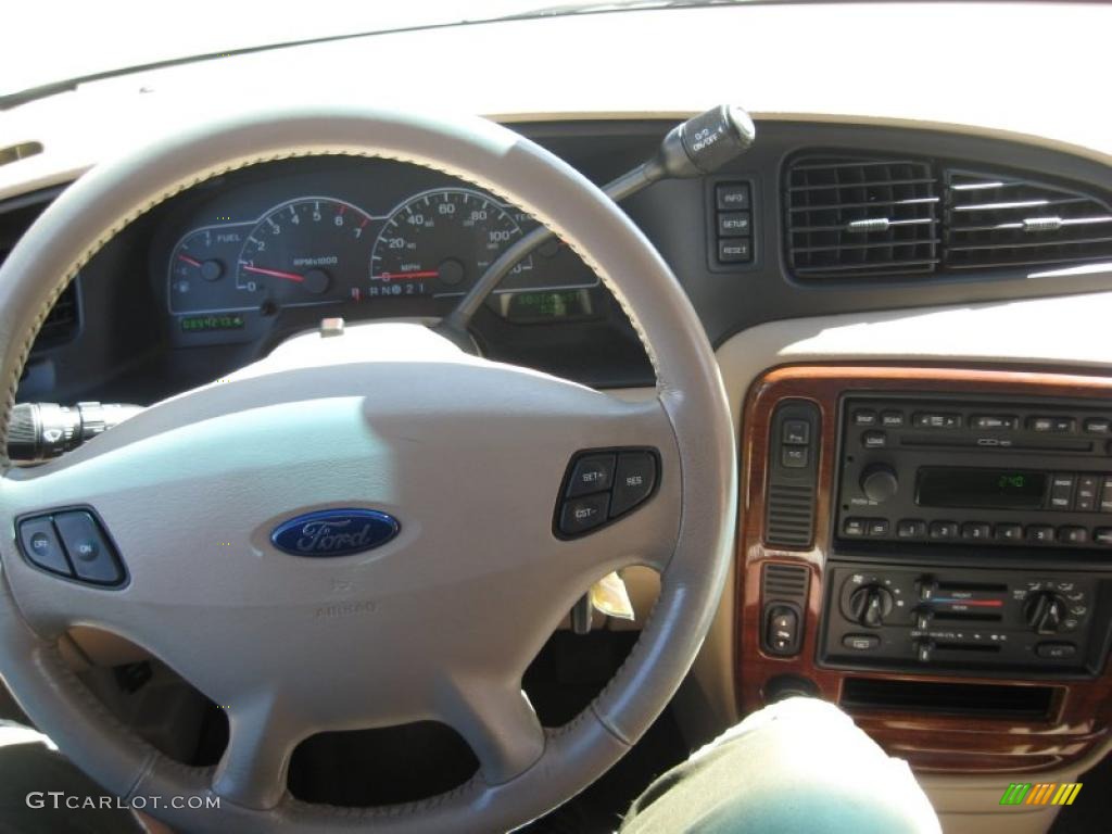 2001 Windstar SEL - Black / Medium Parchment photo #22