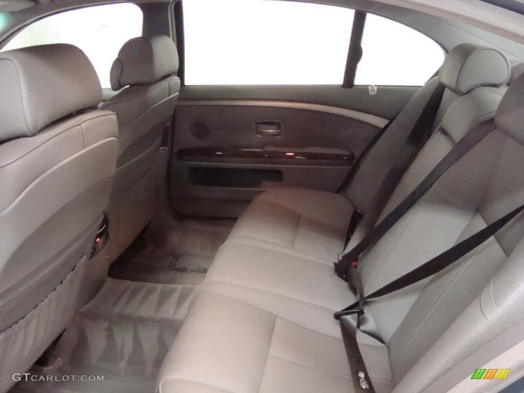 2007 7 Series 750Li Sedan - Monaco Blue Metallic / Flannel Grey photo #25