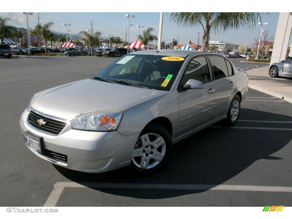 2006 Malibu LT V6 Sedan - Silverstone Metallic / Ebony Black photo #5