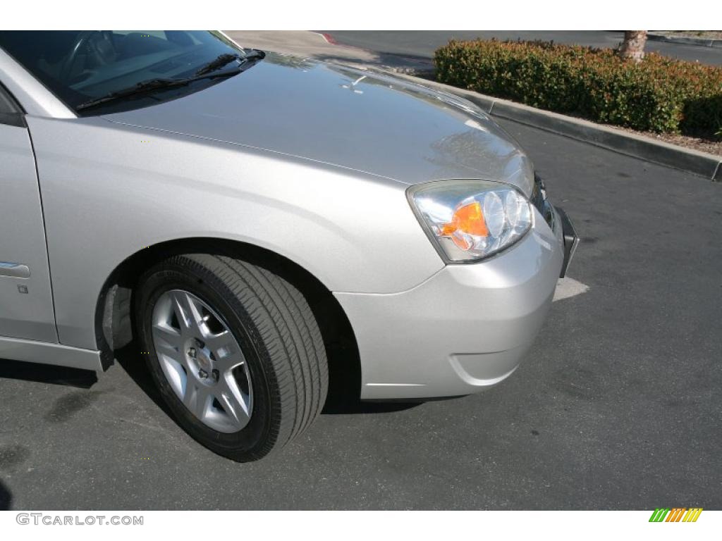 2006 Malibu LT V6 Sedan - Silverstone Metallic / Ebony Black photo #13