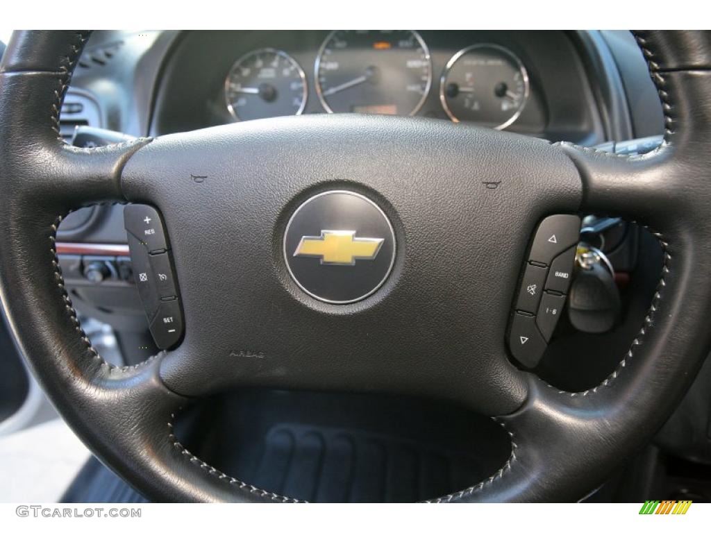2006 Malibu LT V6 Sedan - Silverstone Metallic / Ebony Black photo #17