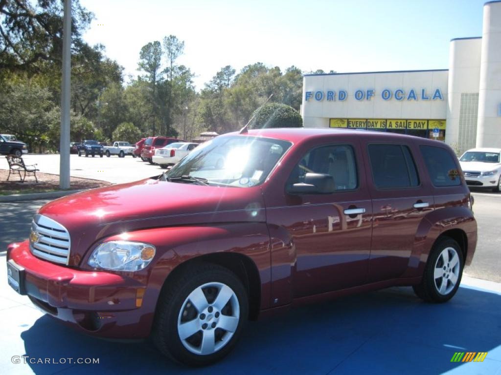 2007 HHR LS - Sport Red Metallic / Cashmere Beige photo #1