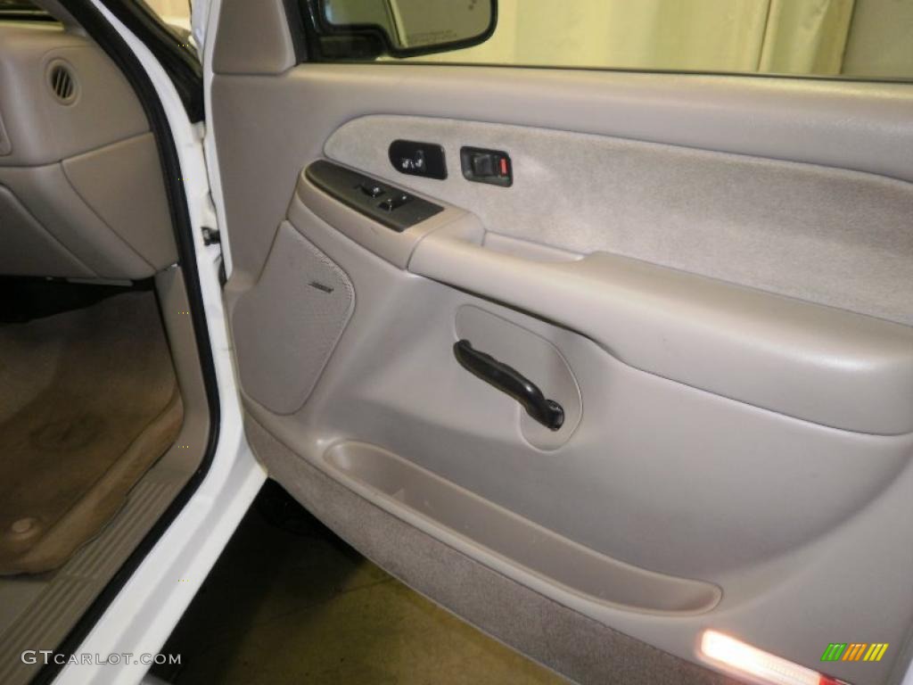 2003 Silverado 1500 LS Extended Cab 4x4 - Summit White / Tan photo #24