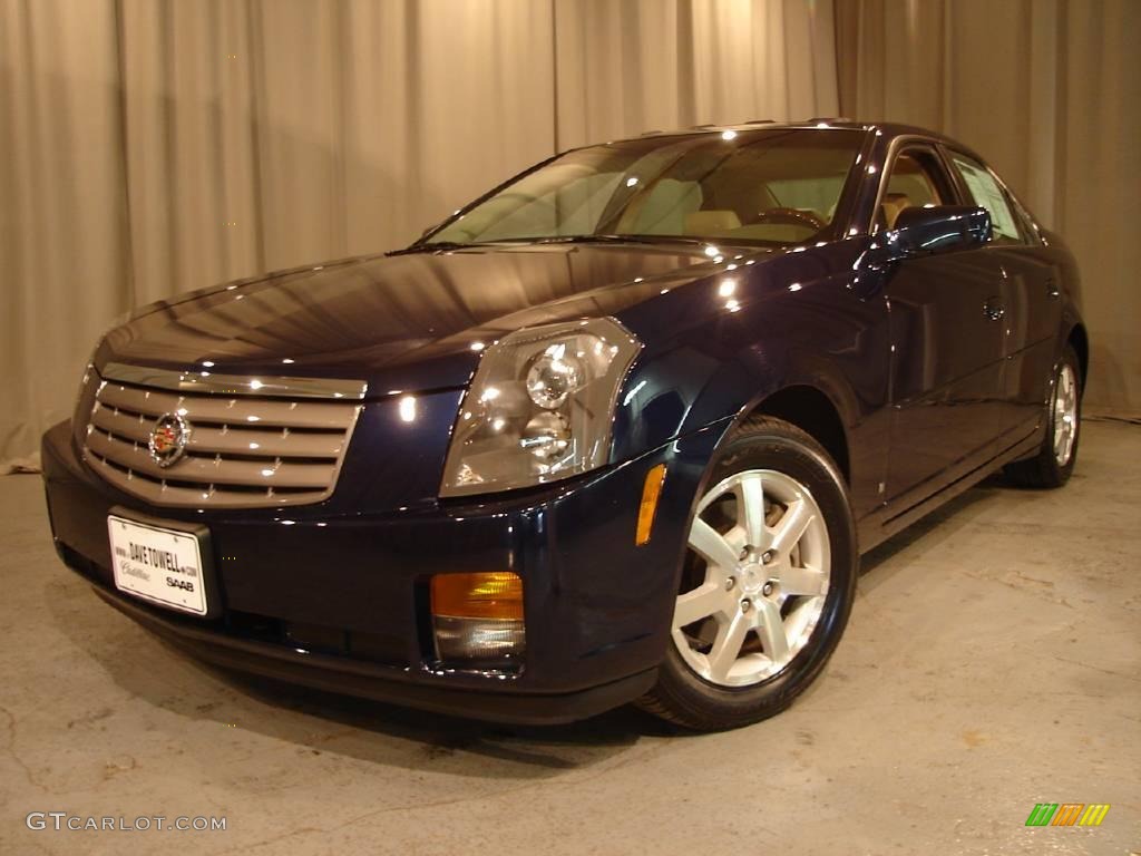 2006 CTS Sedan - Blue Chip / Cashmere photo #1
