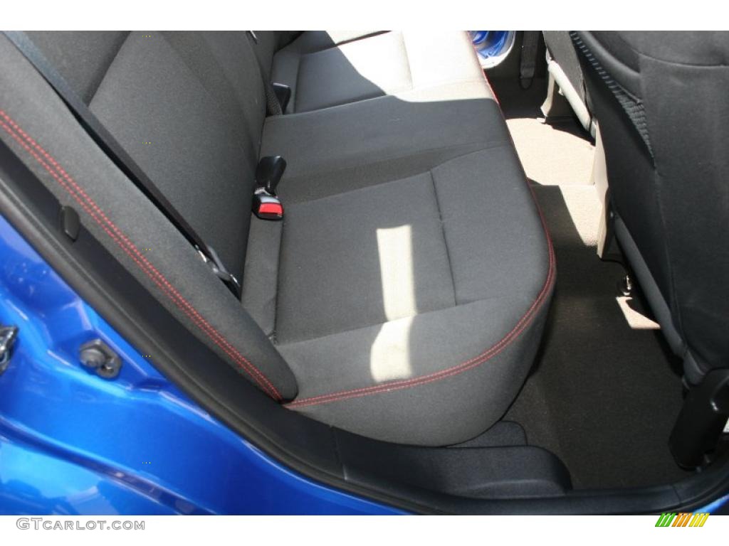 2008 Sentra SE-R - Sapphire Blue / SE-R Charcoal photo #11