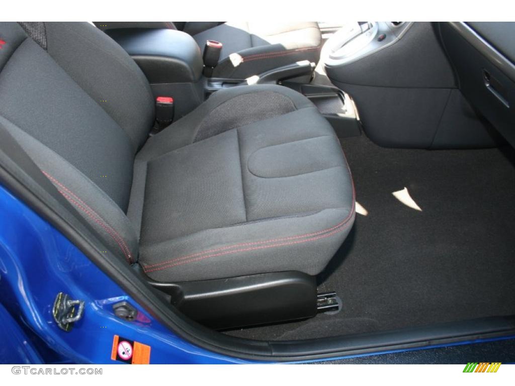 2008 Sentra SE-R - Sapphire Blue / SE-R Charcoal photo #12