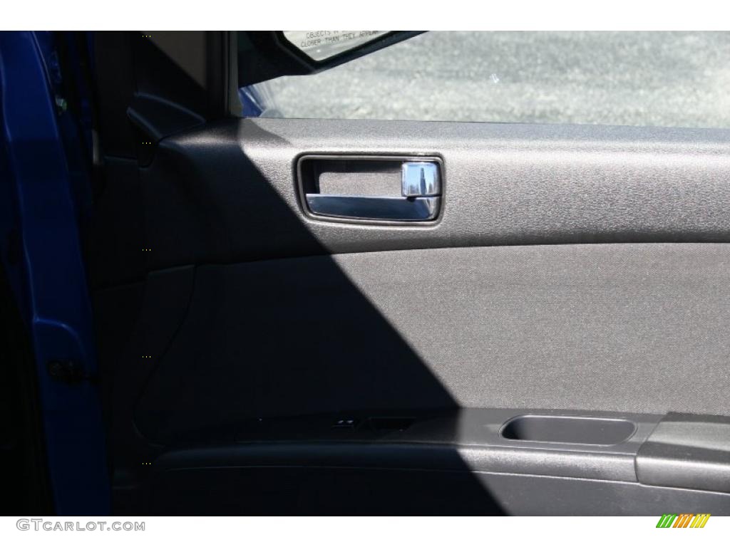 2008 Sentra SE-R - Sapphire Blue / SE-R Charcoal photo #14